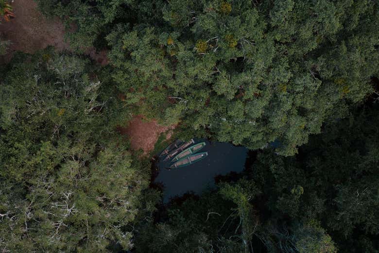 Entrada principal de la reserva
