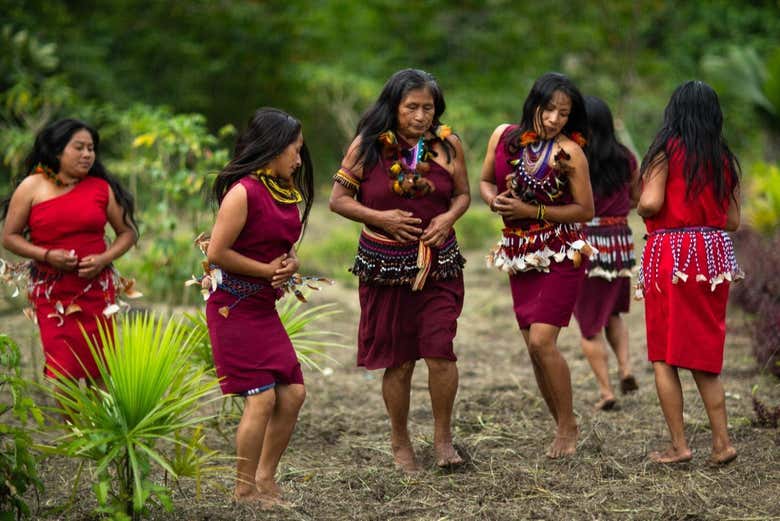 Mujeres del bosque de las Nuwas