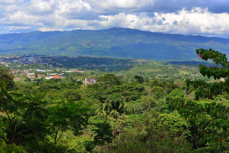 Vistas panorámicas de Moyobamba