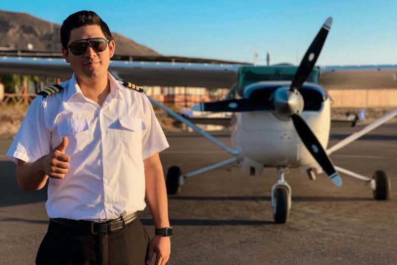 Pilot welcoming you