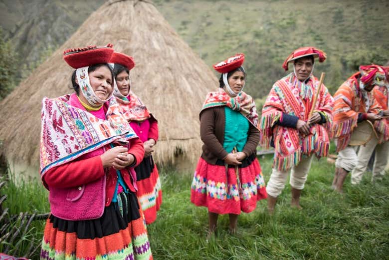 La comunidad local de Huilloc
