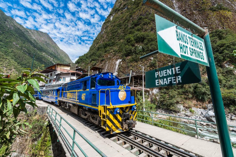 Tren a Machu Picchu desde Ollantaytambo