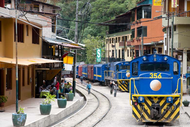 Arrive at Aguas Calientes