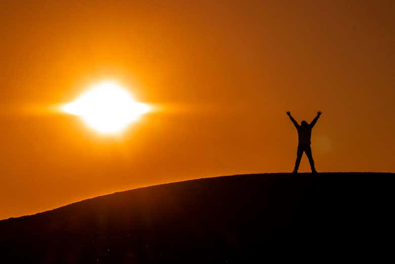 Atardecer en Paracas
