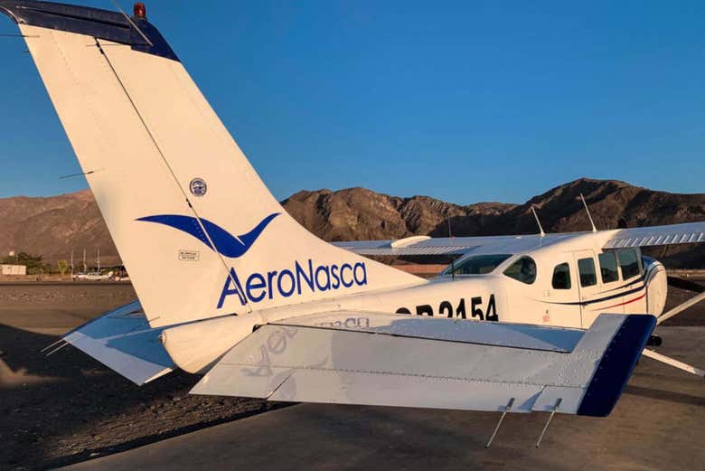 Aircraft used for this special flight