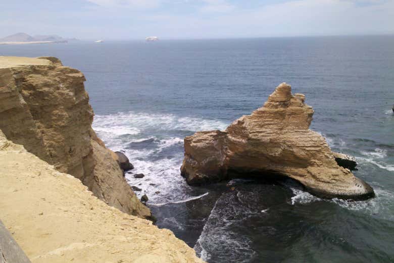 La Catedral, formada por la erosión del viento