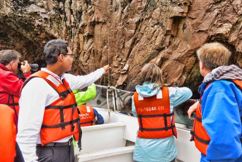 Contemplando los paisajes de las Islas Ballestas