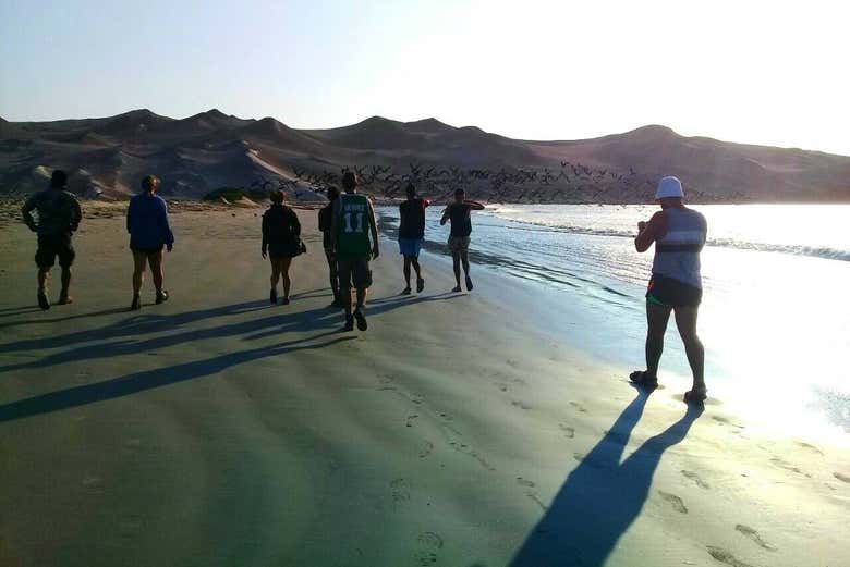 Senderismo junto al mar