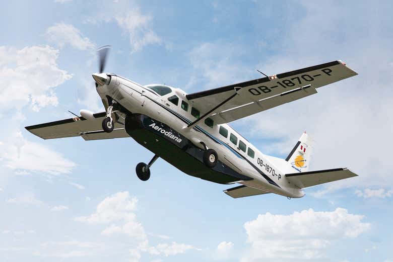 Avioneta en la que volaremos