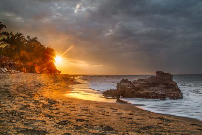 Atardecer en Máncora