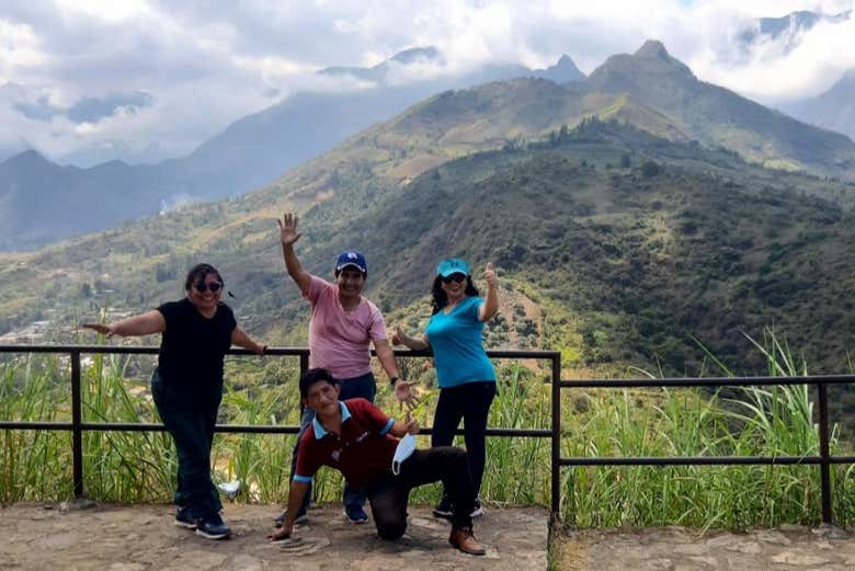Admiring the nature of Canchaque