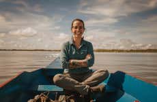 Amanecer en el río Ucayali