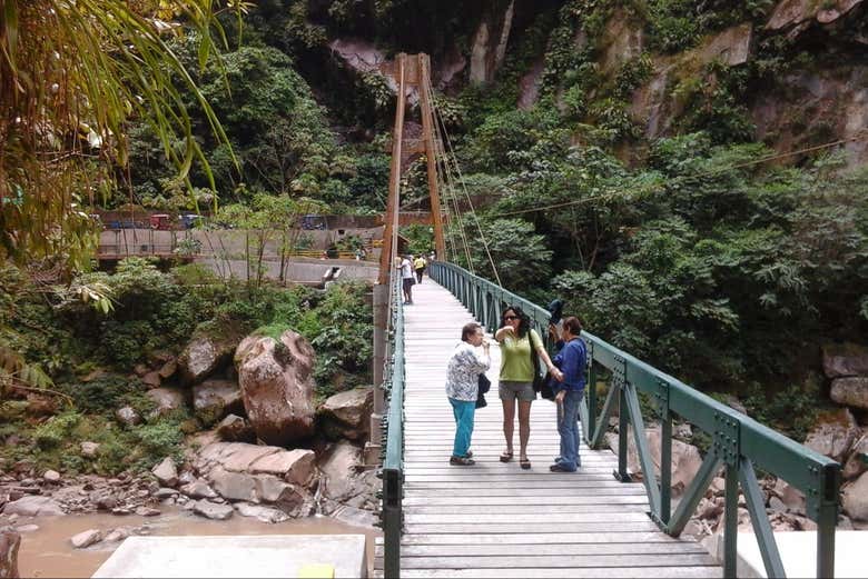 Acceso a las cataratas