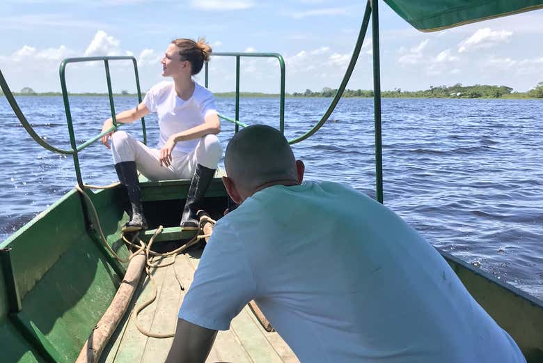 Admire views along the Ucayali River