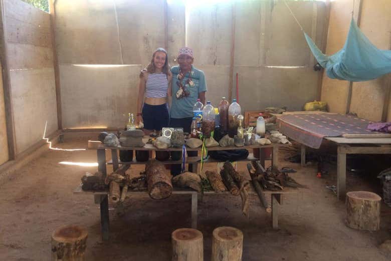 Conhecendo as plantas medicinais com o xamã