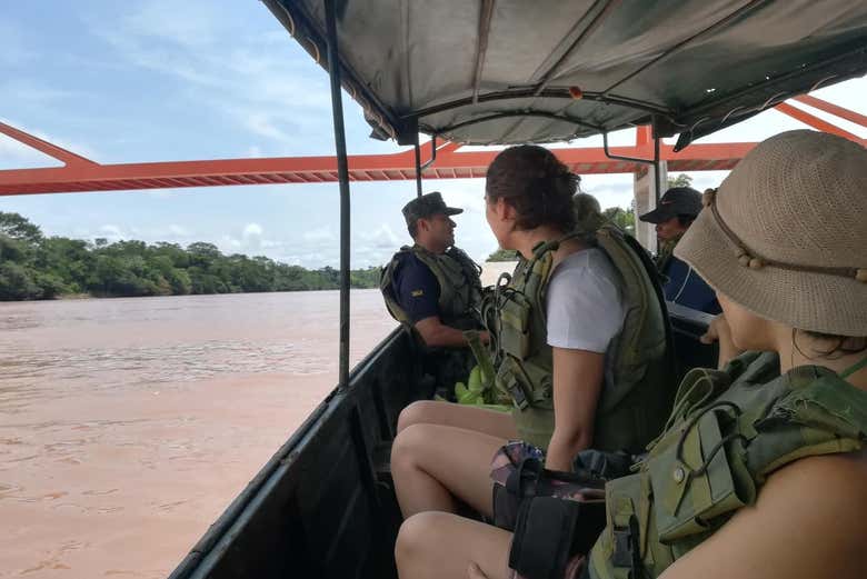 Boat trip on the Pachitea River