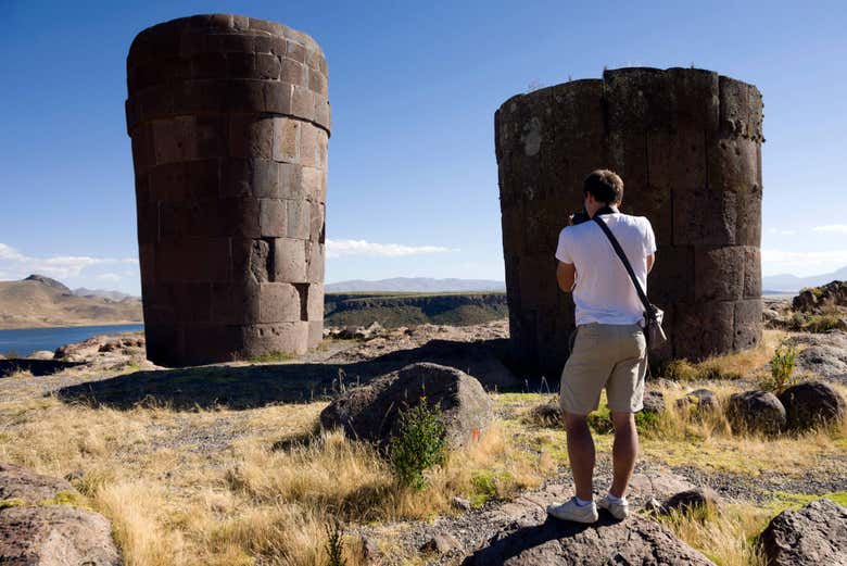 Fotografiando las chullpas