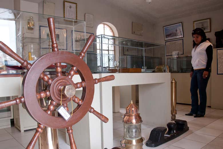 Visita ao barco museu