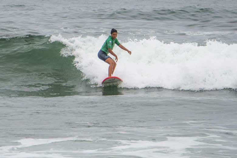 Curso de surf en Punta Hermosa