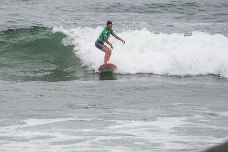 Curso de surf en Punta Negra