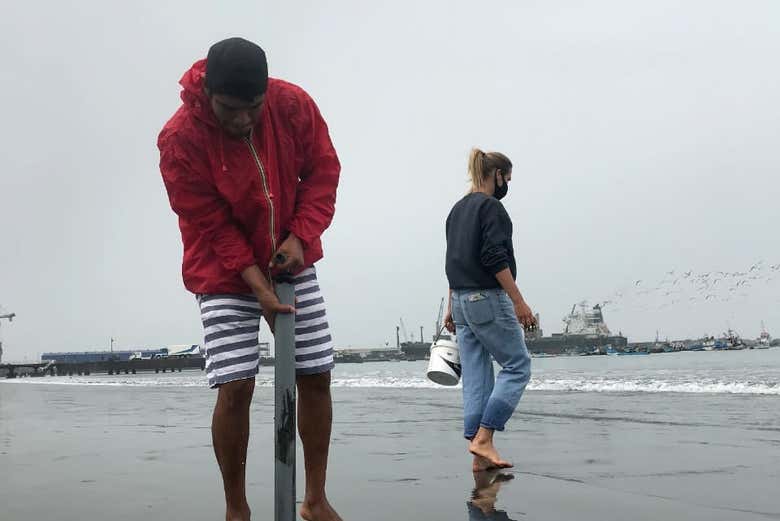 Traditional fishing technique