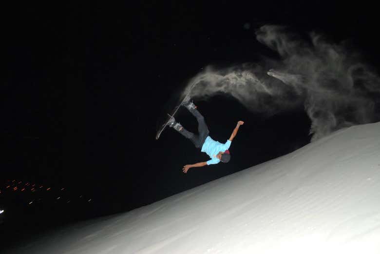 Learning to do pirouettes!