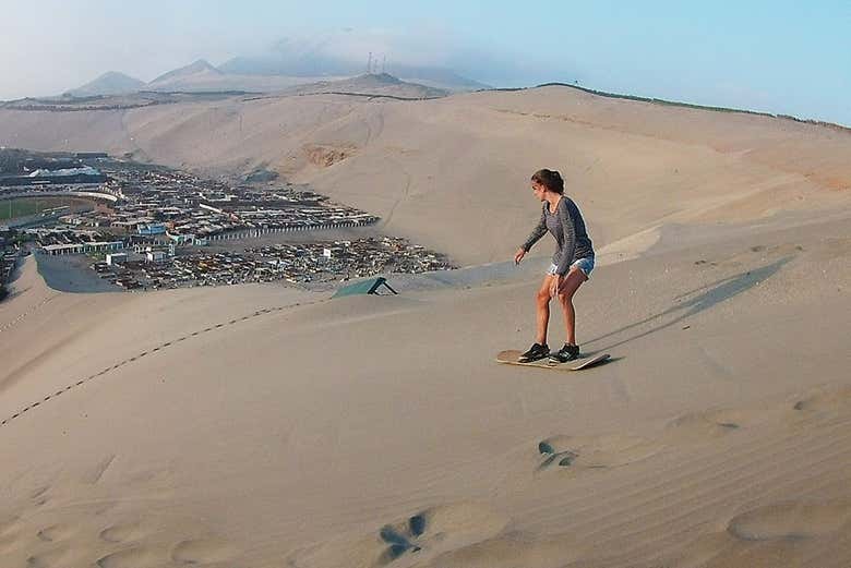 Sandboarding in Salaverry