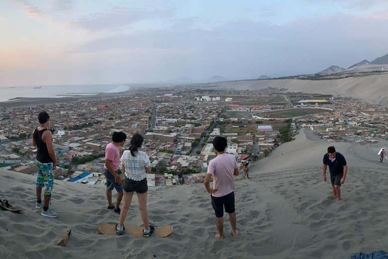 Amazing views from the dunes