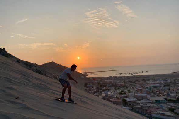 Sandboarding in Salaverry Sand Dunes