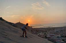 Sandboard dans les dunes de Salaverry