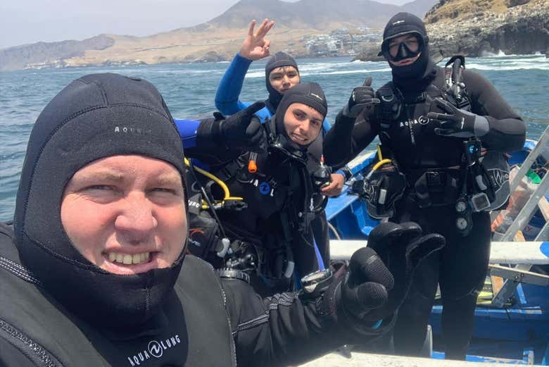 Hacia el punto de inmersión