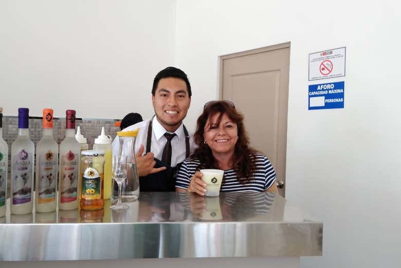 Degustación de pisco