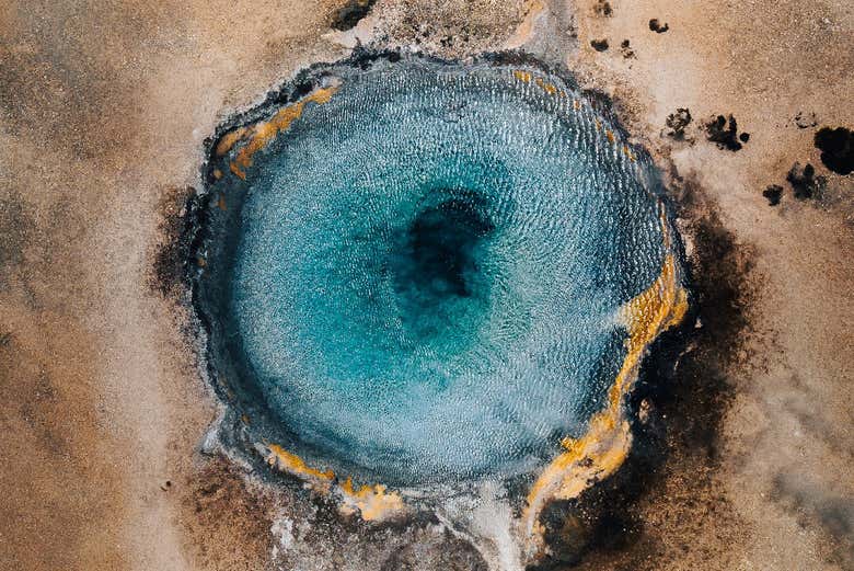 Géiser en Candarave