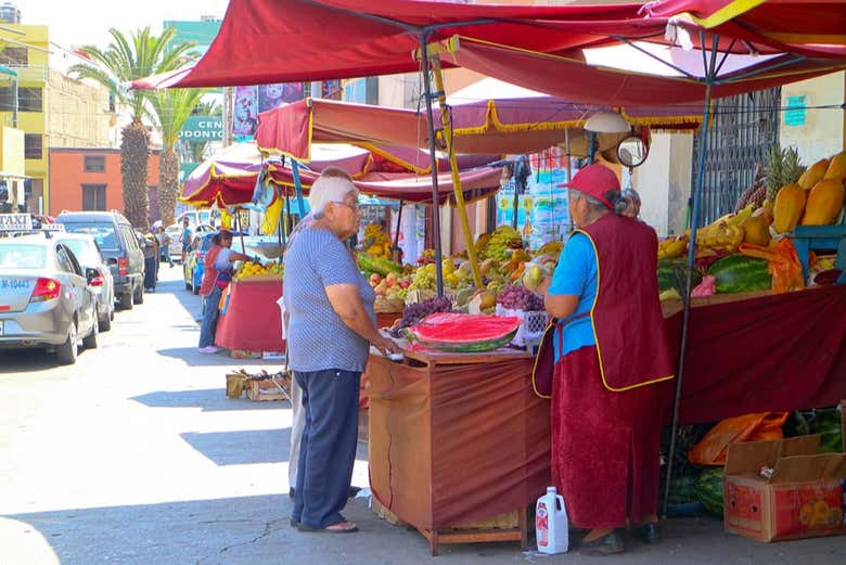 Market in Tacna