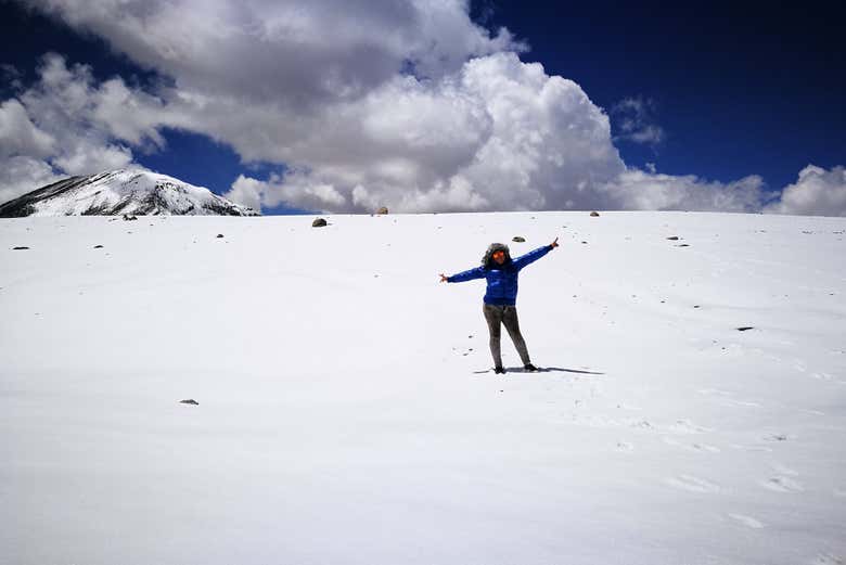 The Laguna Blanca Salt Flat
