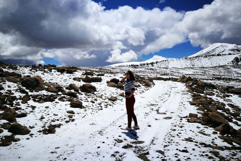 Visiting the Laguna Blanca Salt Flat