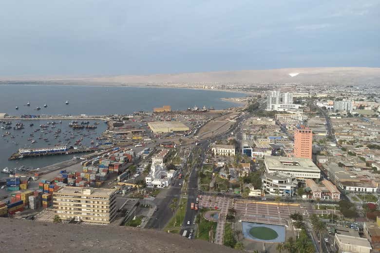 Vistas do Morro de Arica