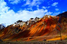 Excursão à montanha colorida e salar de Laguna Blanca