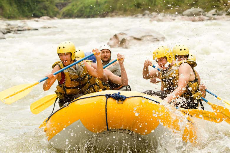 Rafting in the Mayo River