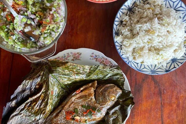  Disfrutaremos de un almuerzo selvático típico