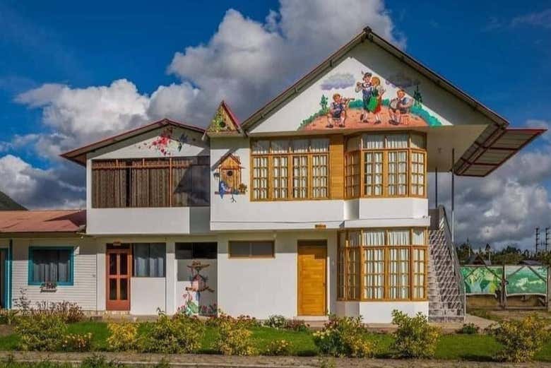 Traditional houses of Oxapampa