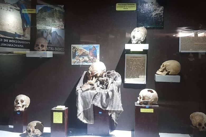 Check out the exhibits at the Huaricola Museum