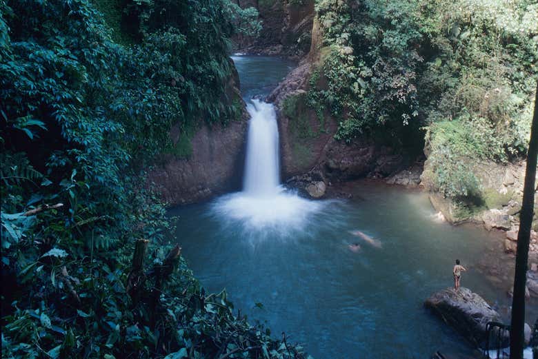 Piscina natural de la catarata Neptuno