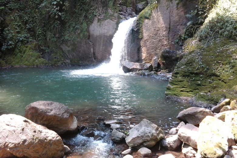 Vista de la catarata Neptuno