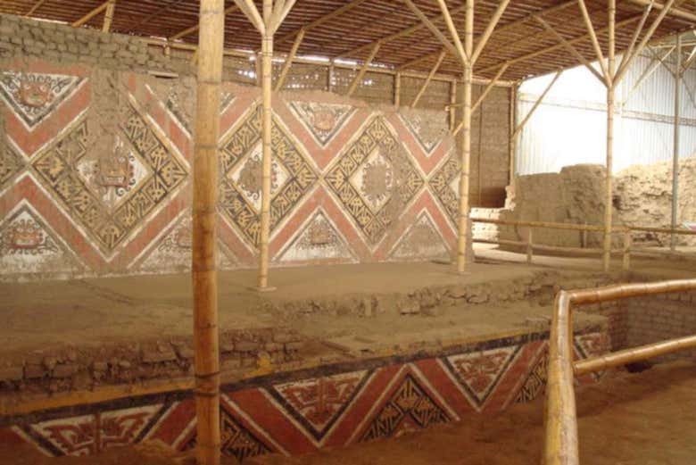 Excavaciones en la Pirámide de la Luna