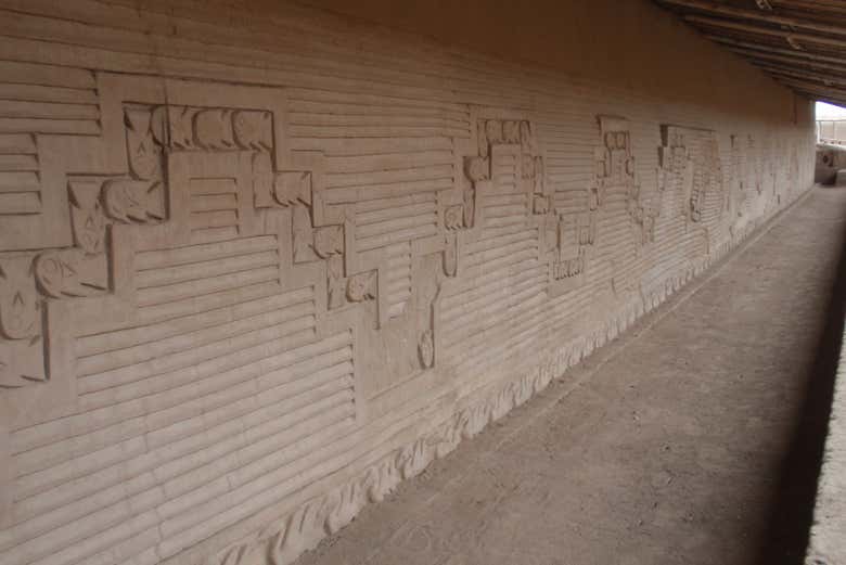 Paredes en Chan Chan