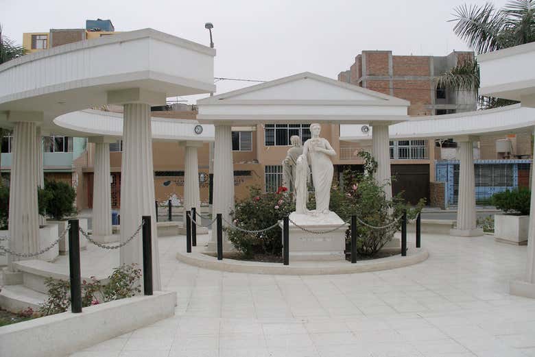 Paseo de las Musas en Chiclayo