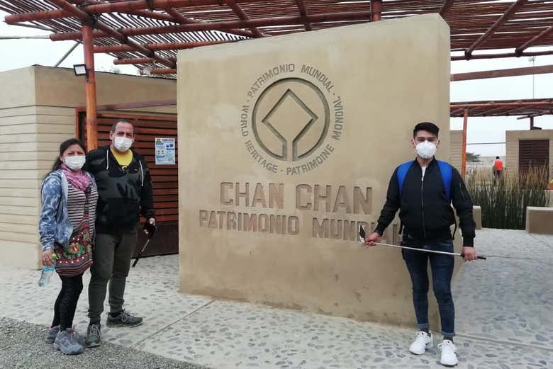 Visitando Chan Chan