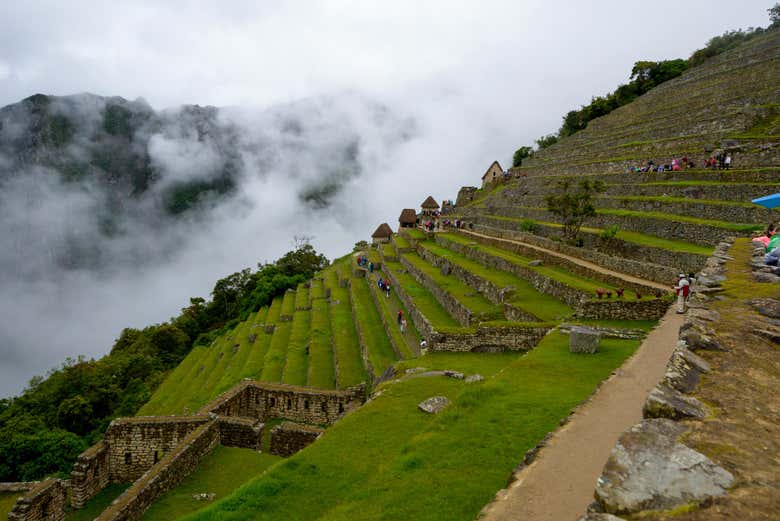 Disfrutando de los paisajes