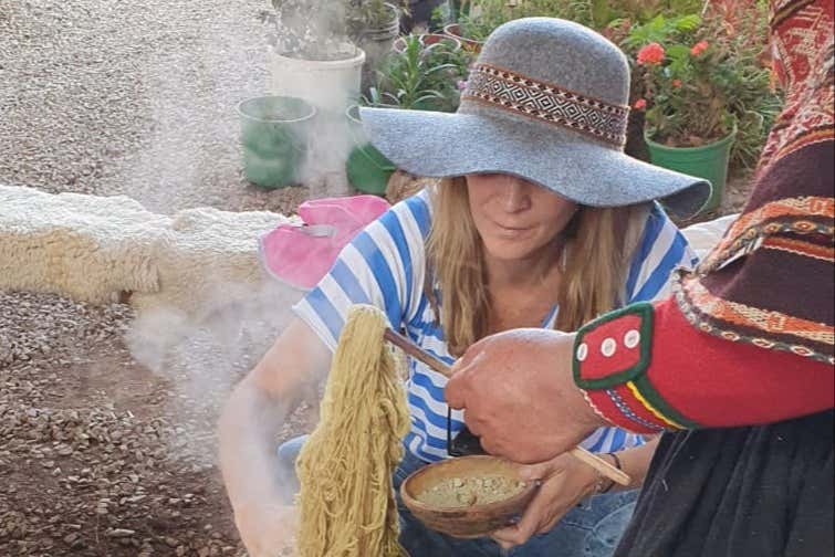 Learn ancient weaving techniques